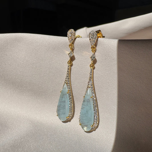 Victorian Blue Grace Earrings