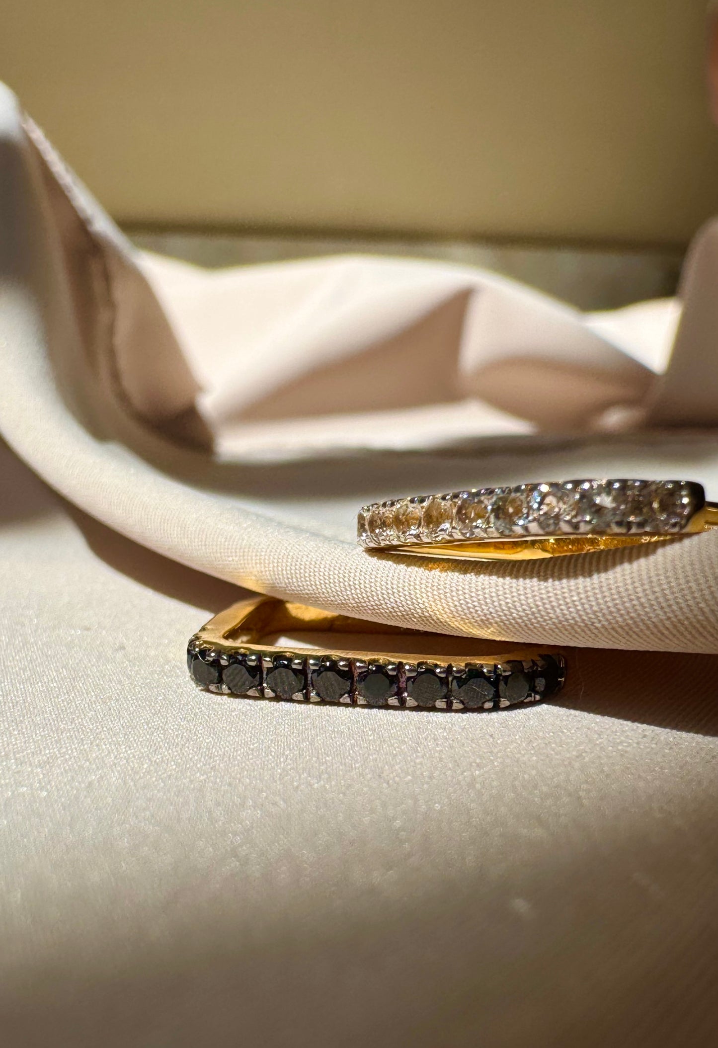 Gem Mélange Hoops