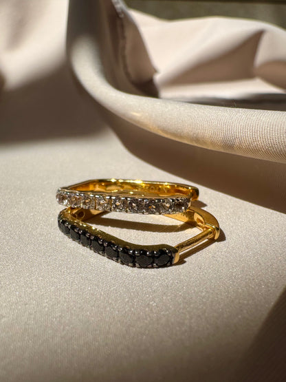 Gem Mélange Hoops