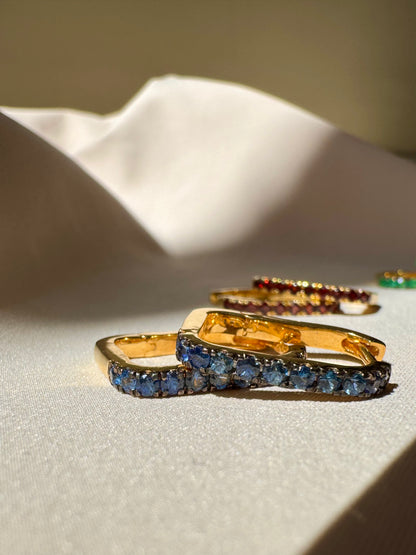 Gem Mélange Hoops