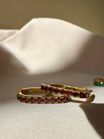 Gem Mélange Hoops